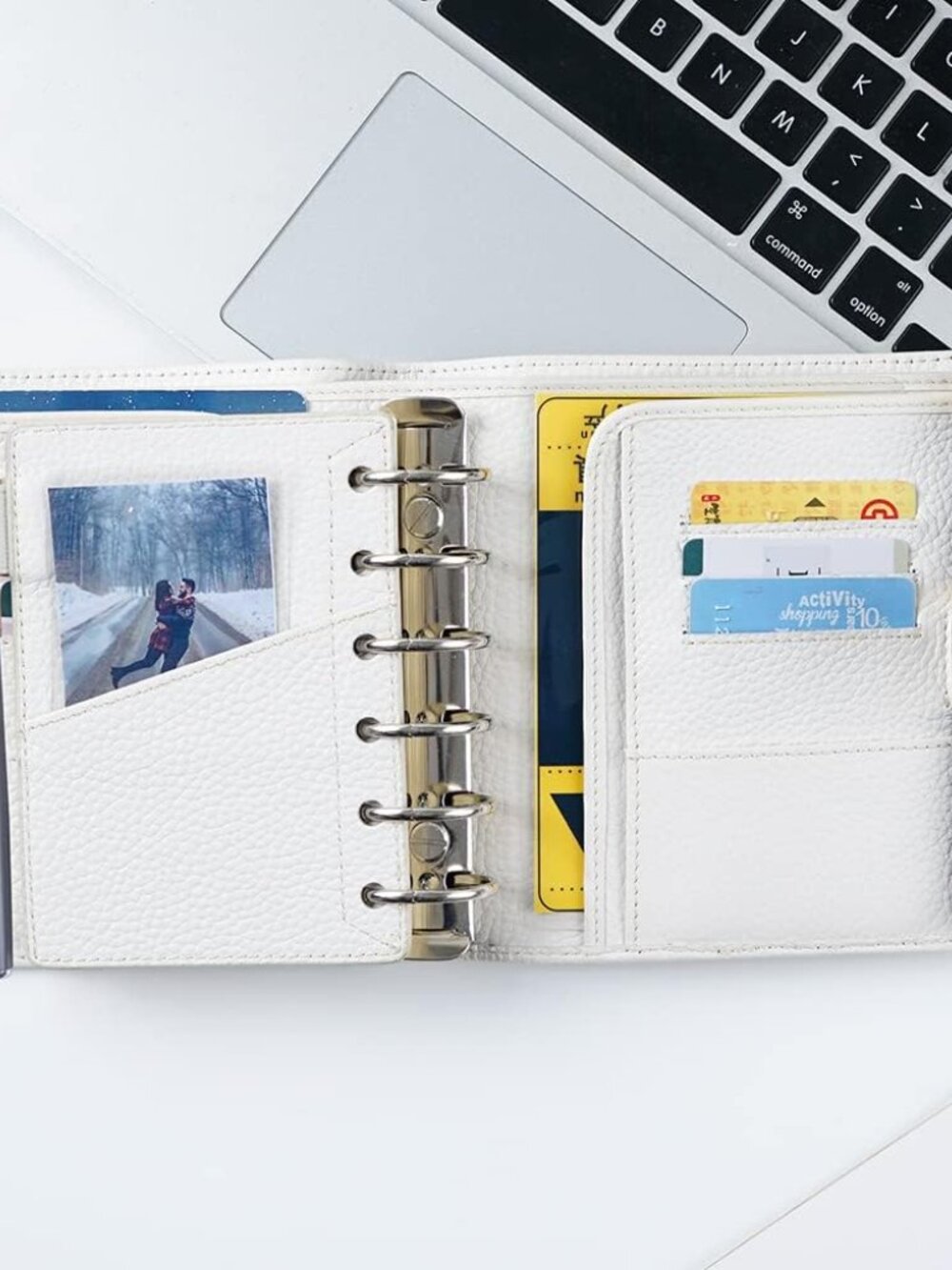 Moterm A7 Pocket Luxe Ring Planner Wallet - Picture 13 of 16